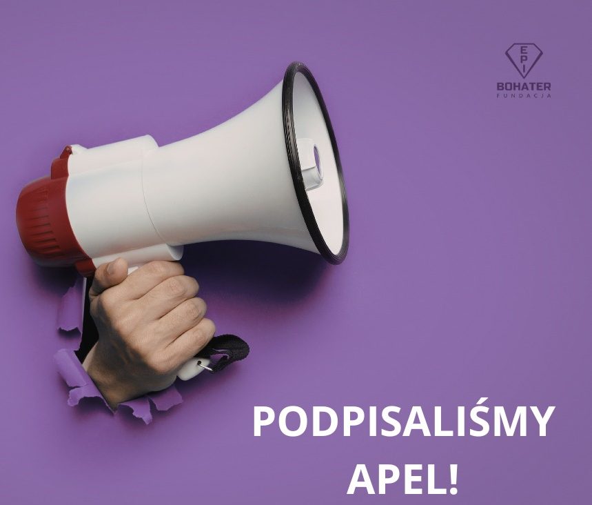 Read more about the article Fundacja EPI-BOHATER podpisała apel do Ministerstwa Zdrowia